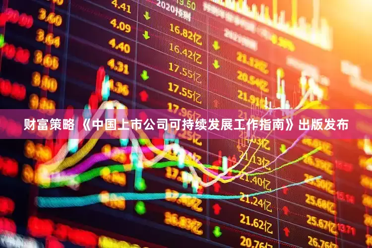 财富策略 《中国上市公司可持续发展工作指南》出版发布