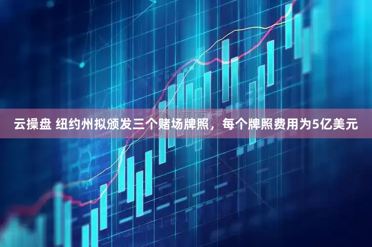 云操盘 纽约州拟颁发三个赌场牌照，每个牌照费用为5亿美元